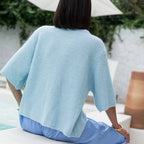 Women's short sleeve button-up cardigan made of soft cotton, featuring a casual design and classic buttons for versatile…
